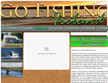 Tablet Screenshot of gofishingireland.com